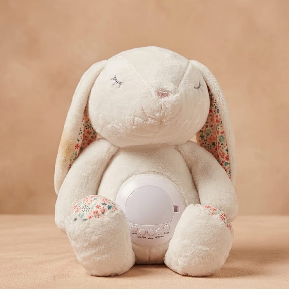 PELUCHE RELAJANTE DE CONEJITO CON SONIDOS Y LUCES