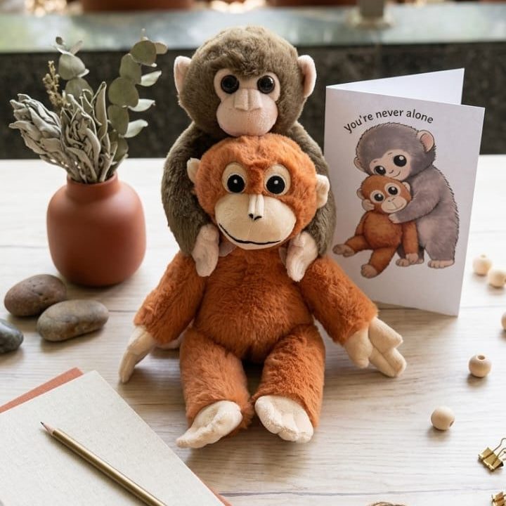 MONITO PUNCH Y SU PELUCHE VIRAL
