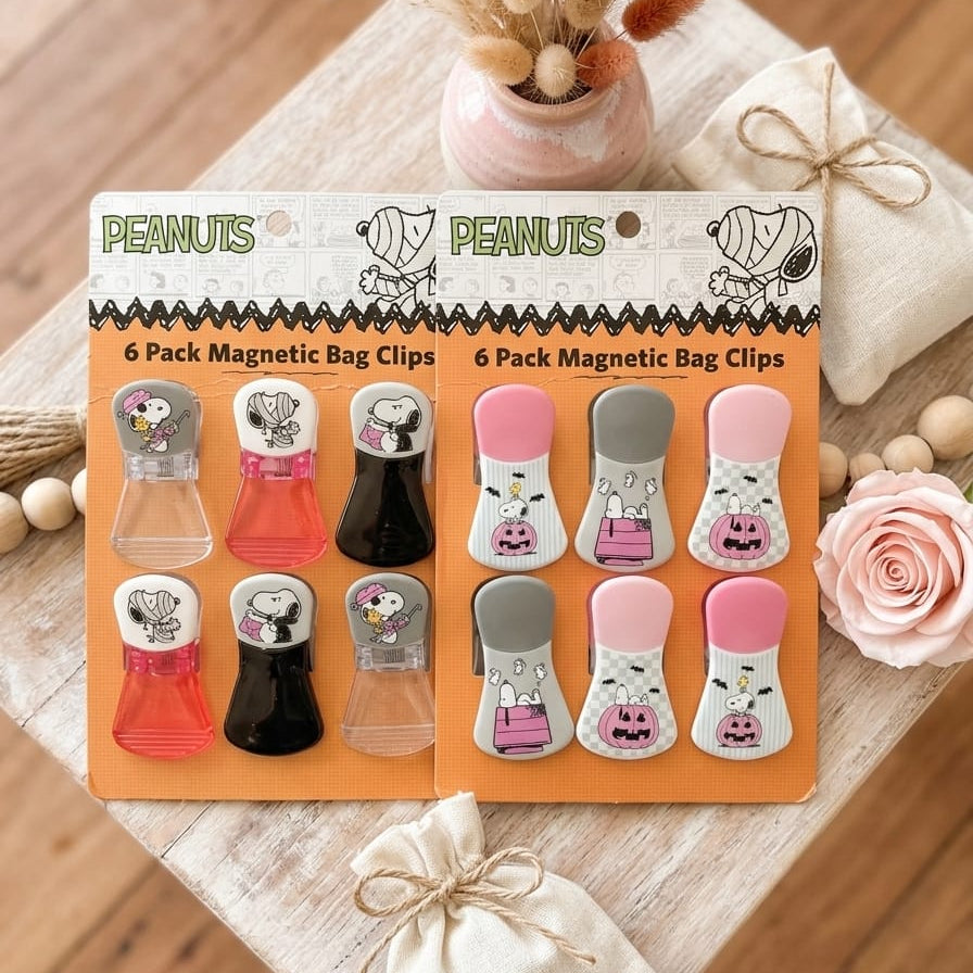 SET DE CLIPS MAGNETICOS PARA BOLSAS