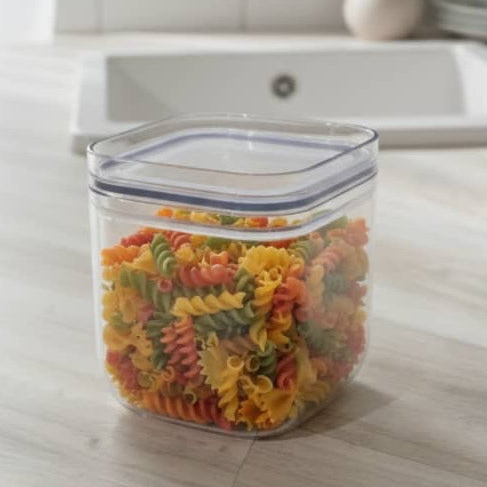 CONTENEDOR ALTO DE ACRÍLICO PEQUEÑO DE COCINA