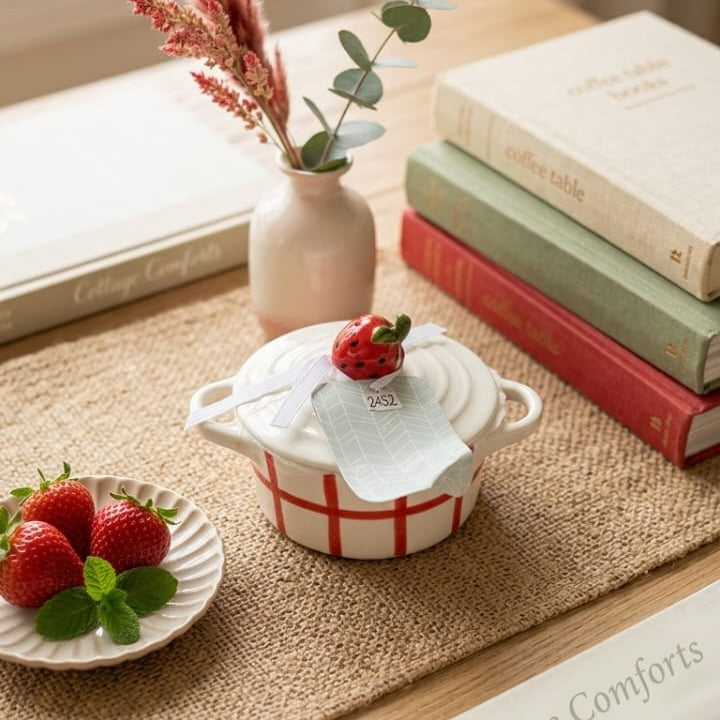 MINI OLLA DE FRESAS
