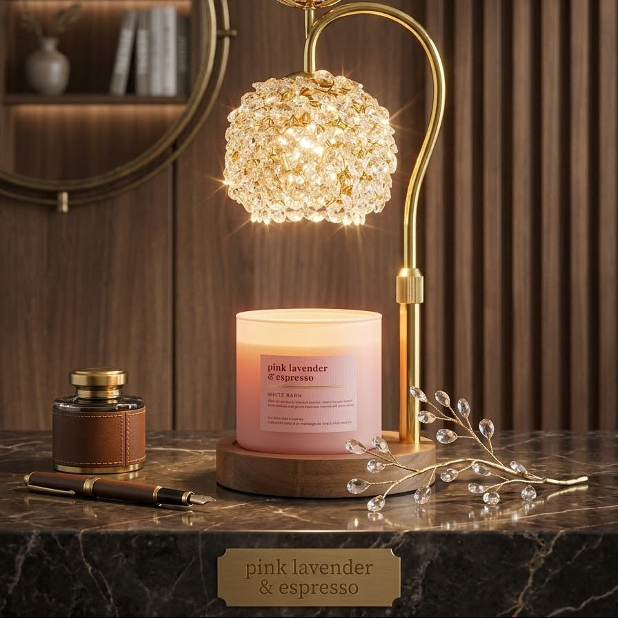 LAMPARA DERRITE VELA DE DIAMANTES