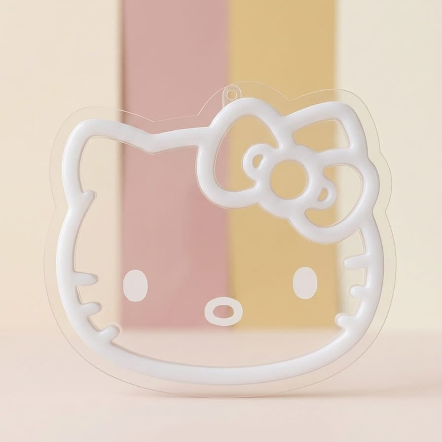 LAMPARA NEON HELLO KITTY