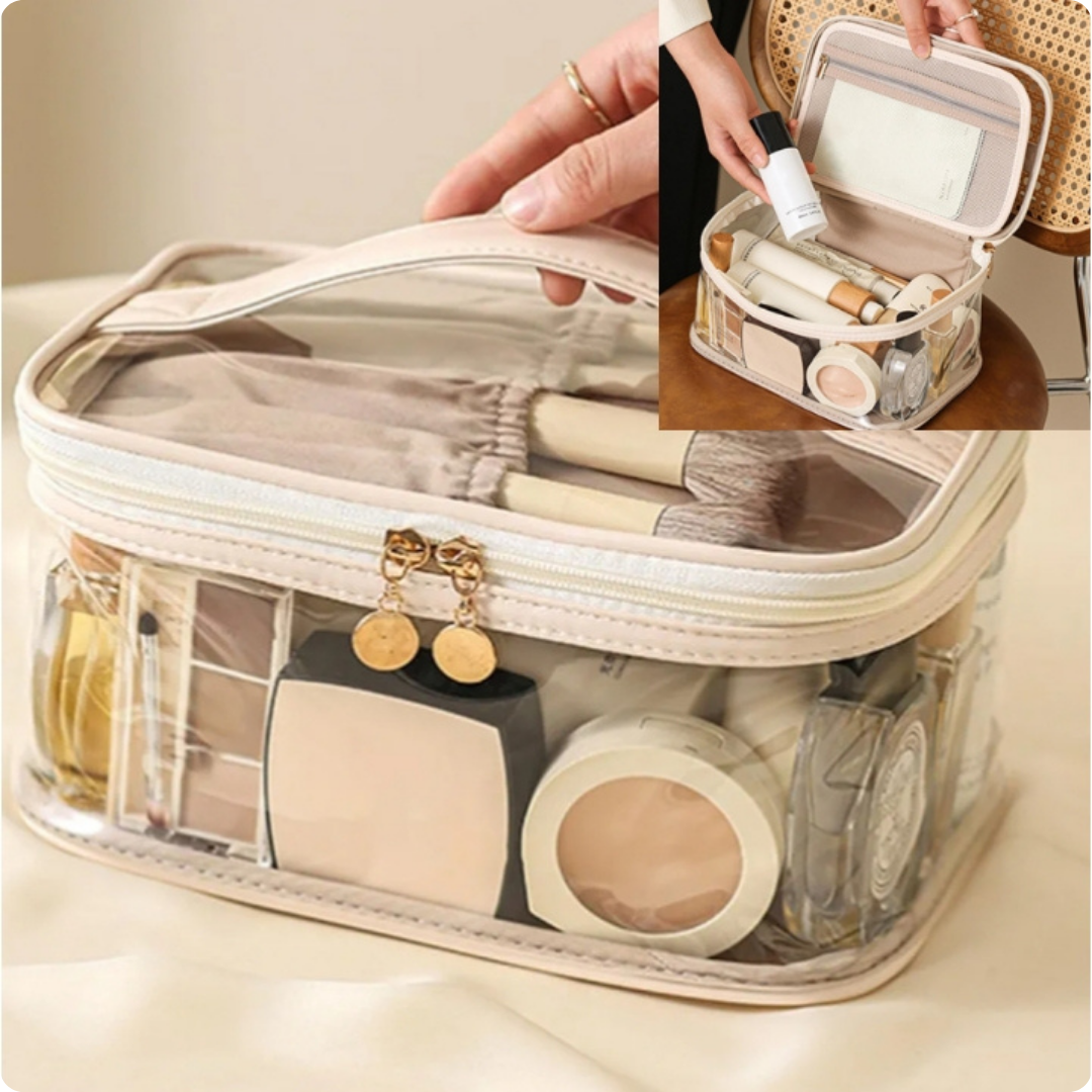 BOLSO ORGANIZADOR TRANSPARENTE DE VIAJE - AMAZON