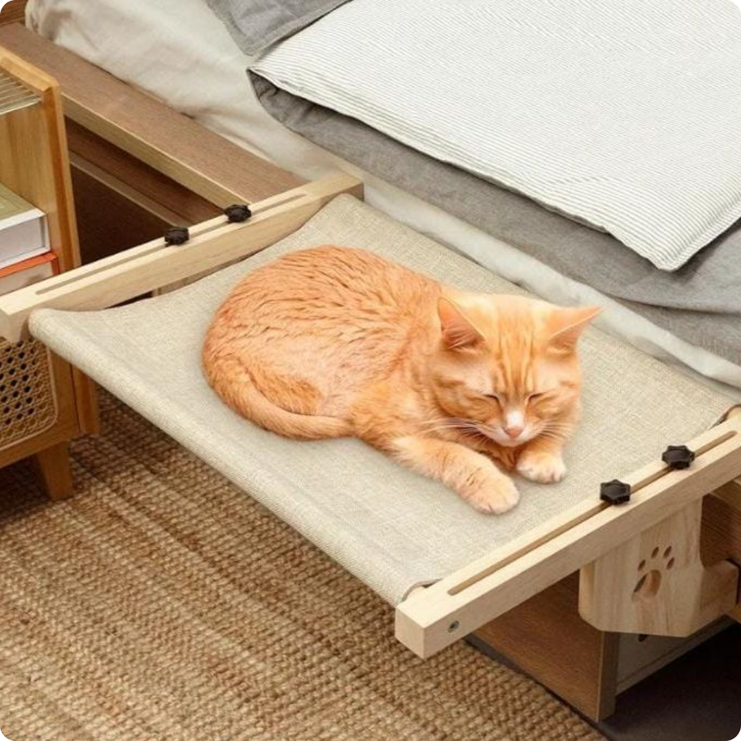 CAMA COLGANTE DE MASCOTA PARA COLOCAR EN CAMAS DE ADULTOS