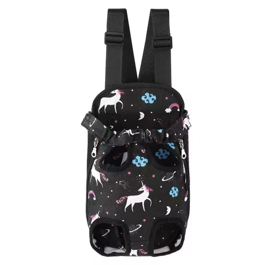 CANGURO ESTAMPADO DE UNICORNIO TALLA L