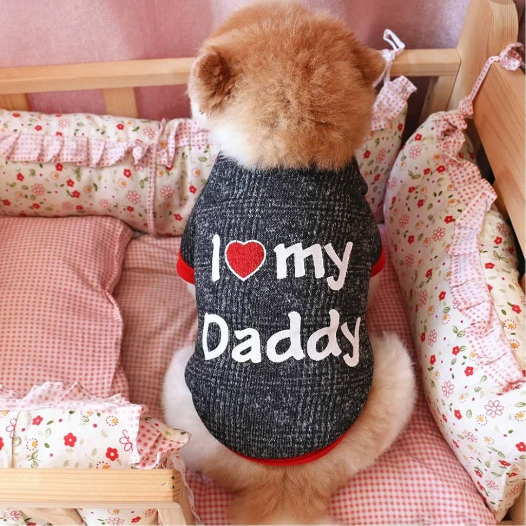 ABRIGO I LOVE DADDY TALLA S