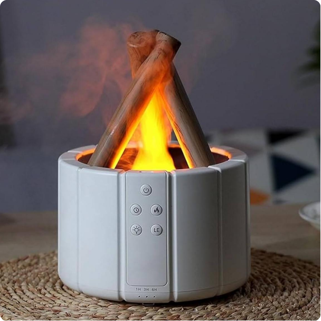 HUMIDIFICADOR DE FOGATA REDONDO VIRAL AMAZON