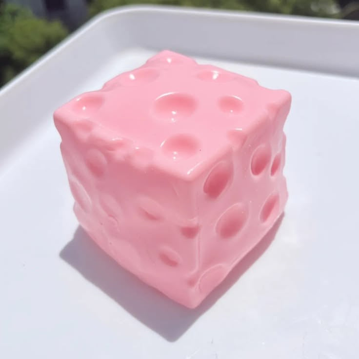 Queso de vaselina grande (amarillo, rosado y lila)