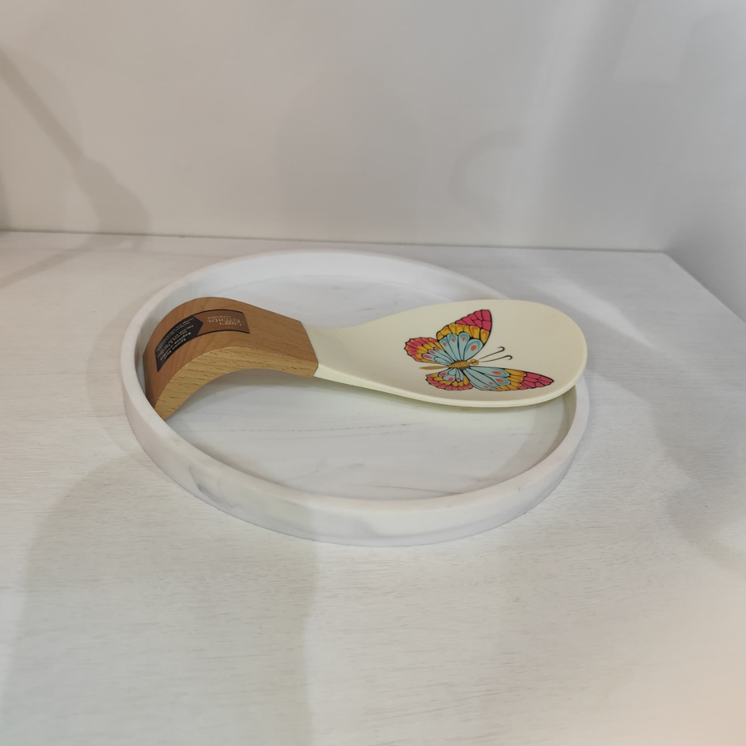 SOPORTE PARA UTENSILIOS DE SILICON EN FORMA DE CUCHARA
