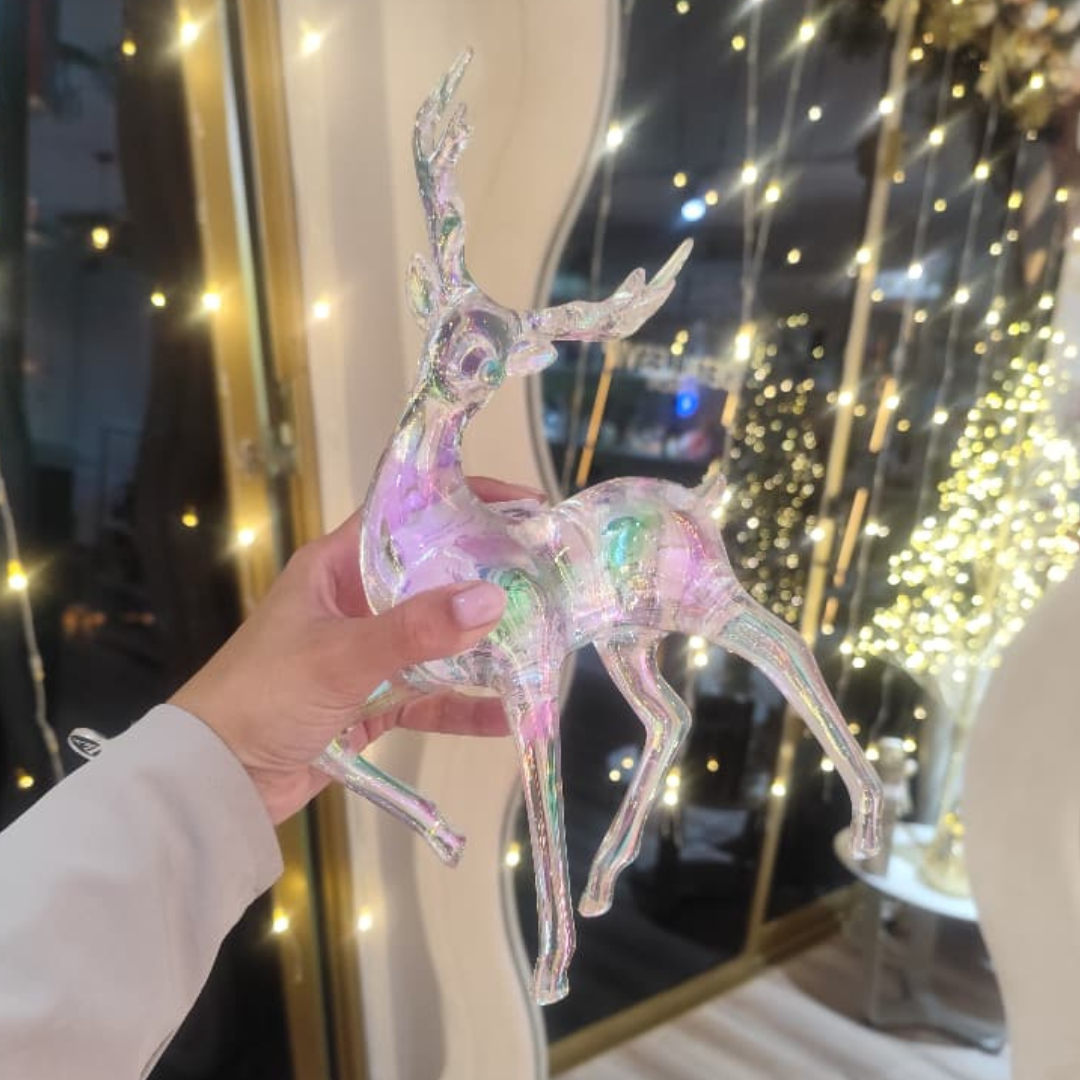 FIGURA DECORATIVA RENO TORNASOL NAVIDEÑO