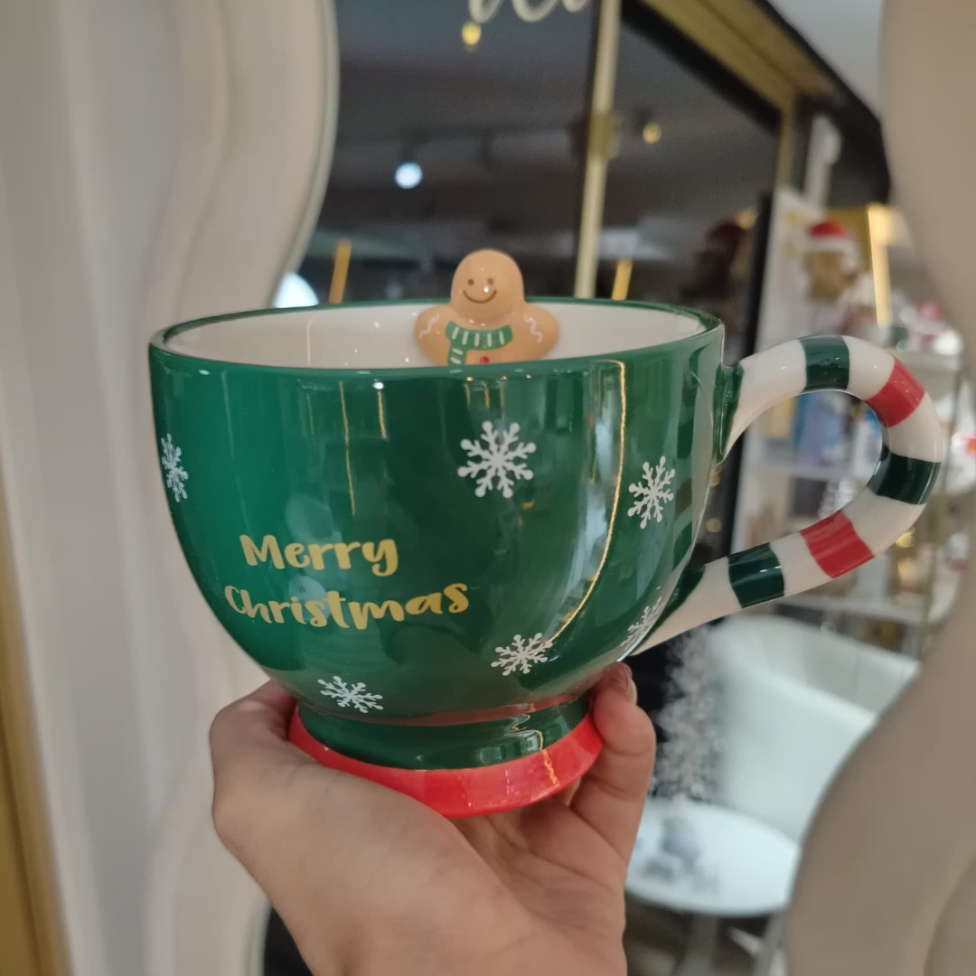 TAZA DE NAVIDAD ENCANTADORA GRANDE