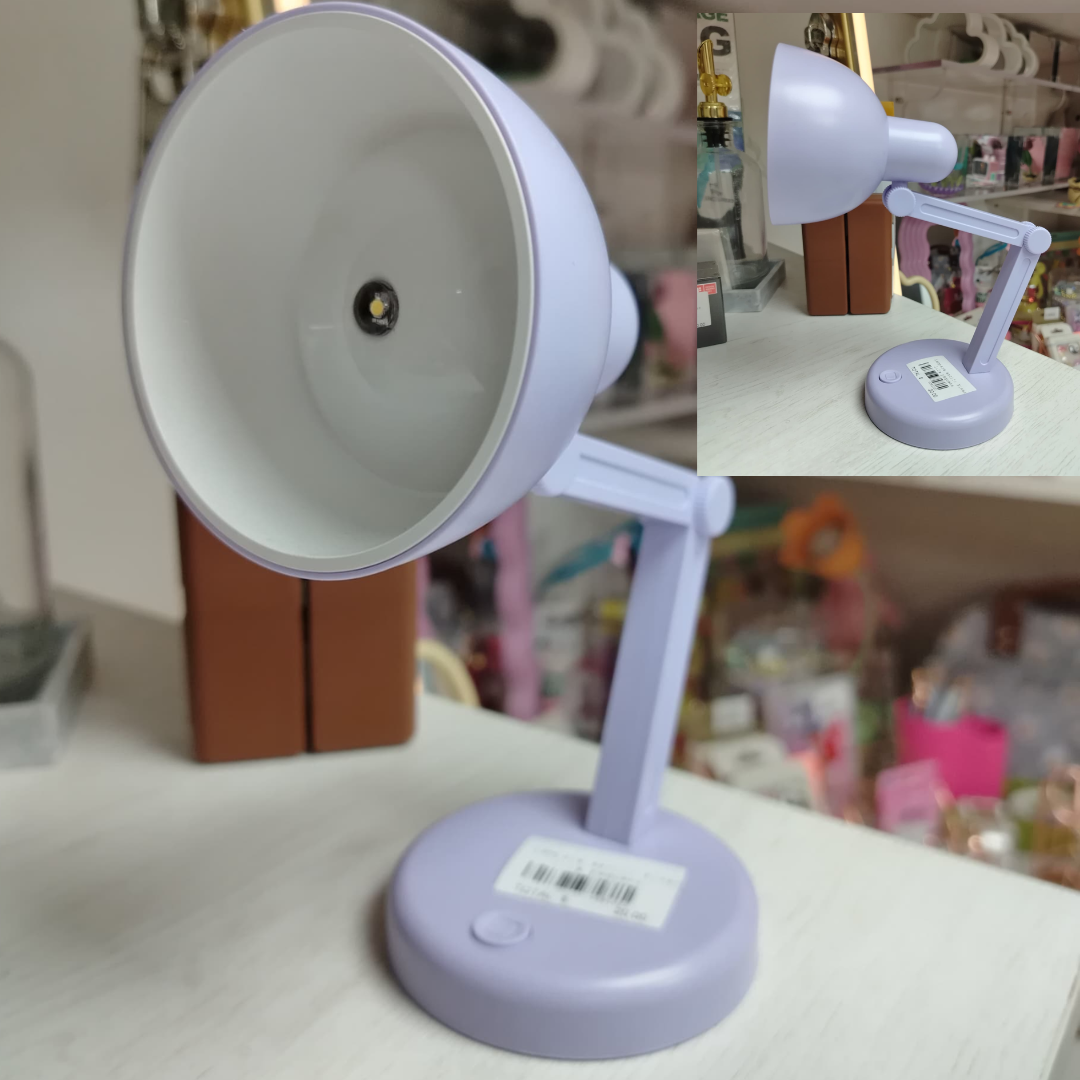 LÁMPARA ESTILO PIXAR LILA MEDIANA