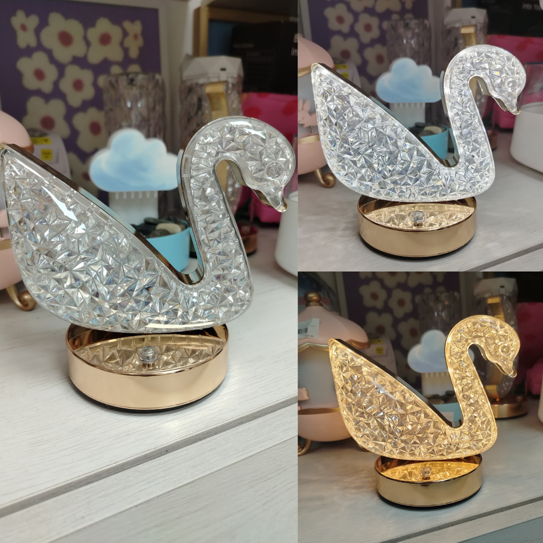 LÁMPARA TÁCTIL DE CISNE