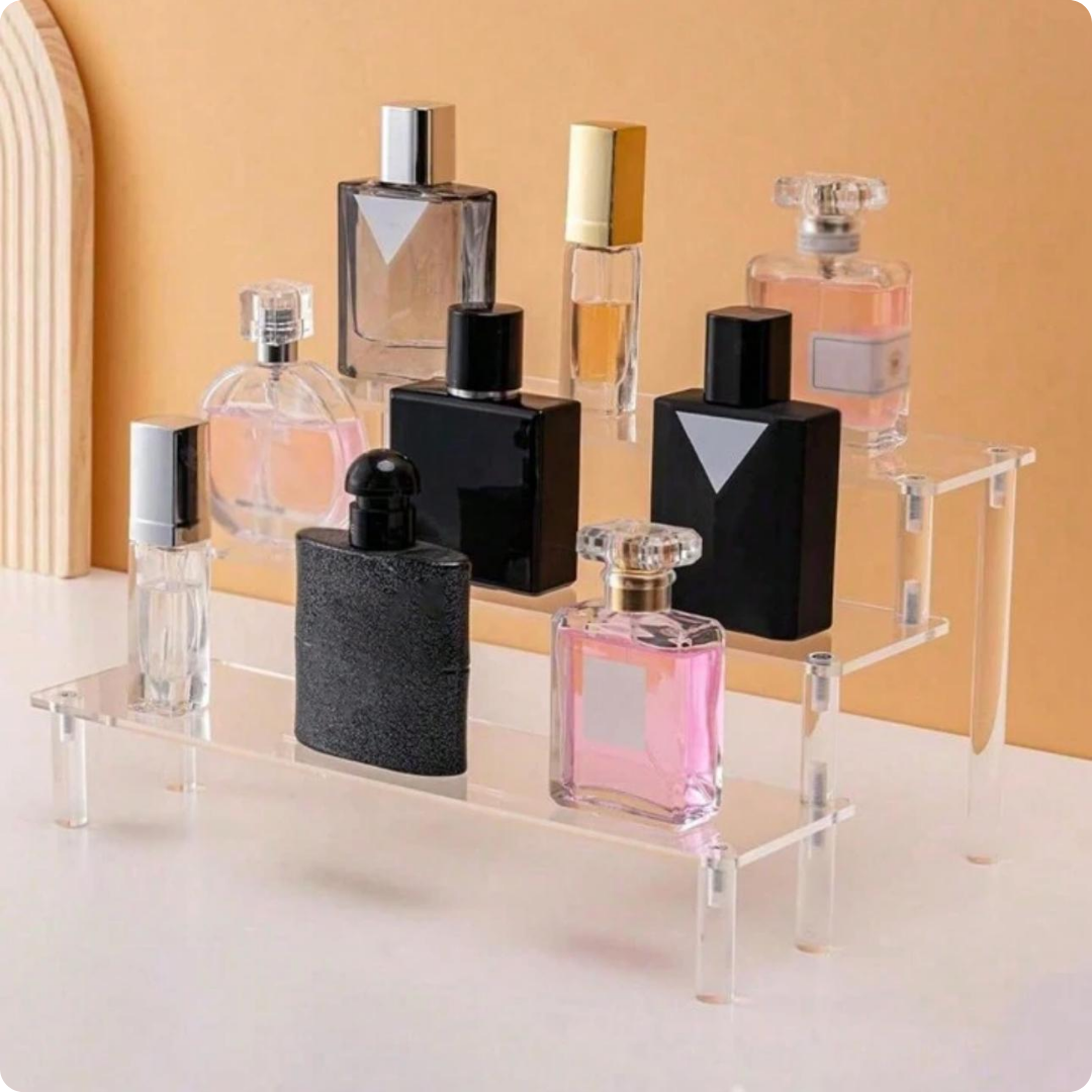 ORGANIZADOR DE 3 NIVELES ARMABLE EN ACRÍLICO PERFUMES