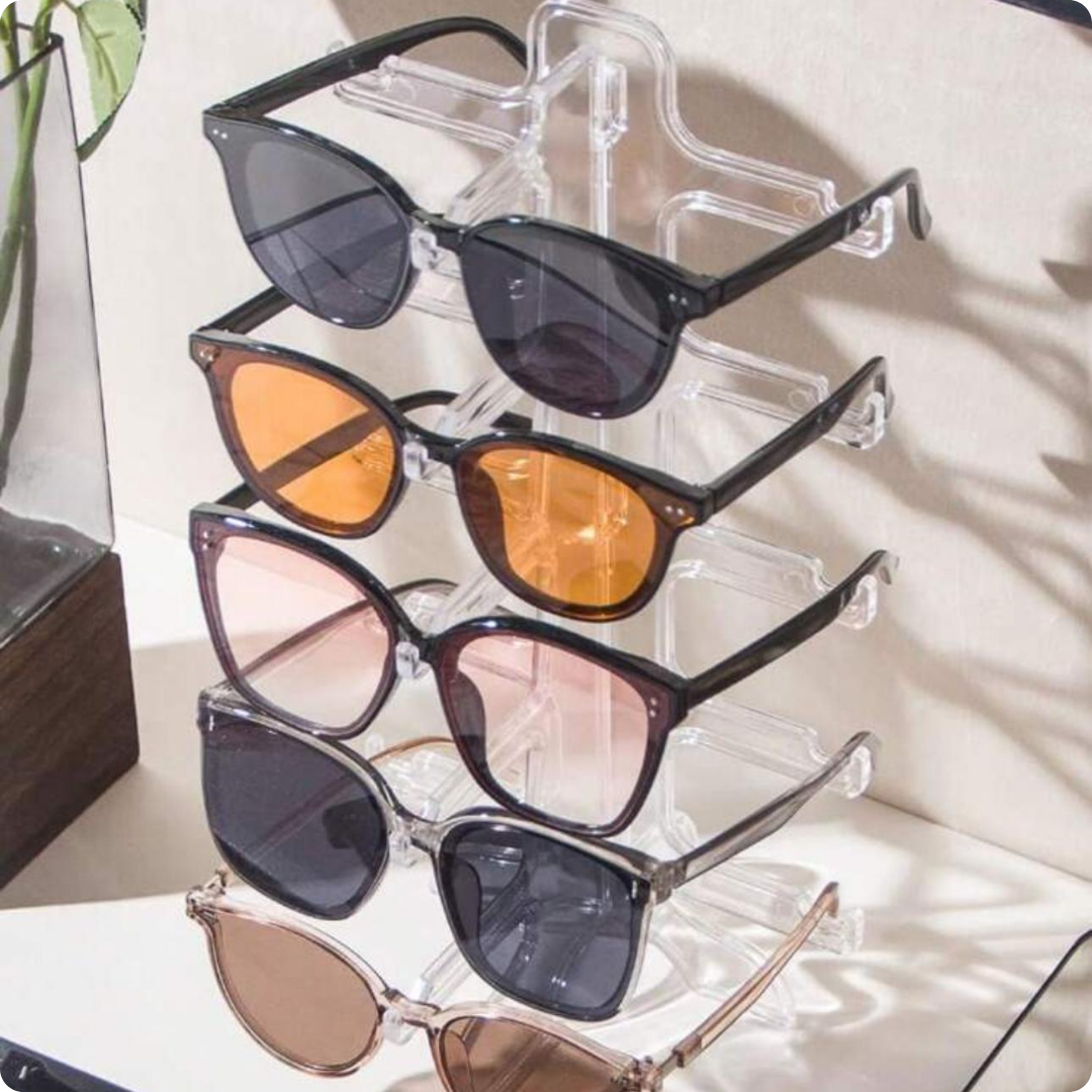 ORGANIZADOR DE LENTES ACRÍLICO 5 NIVELES