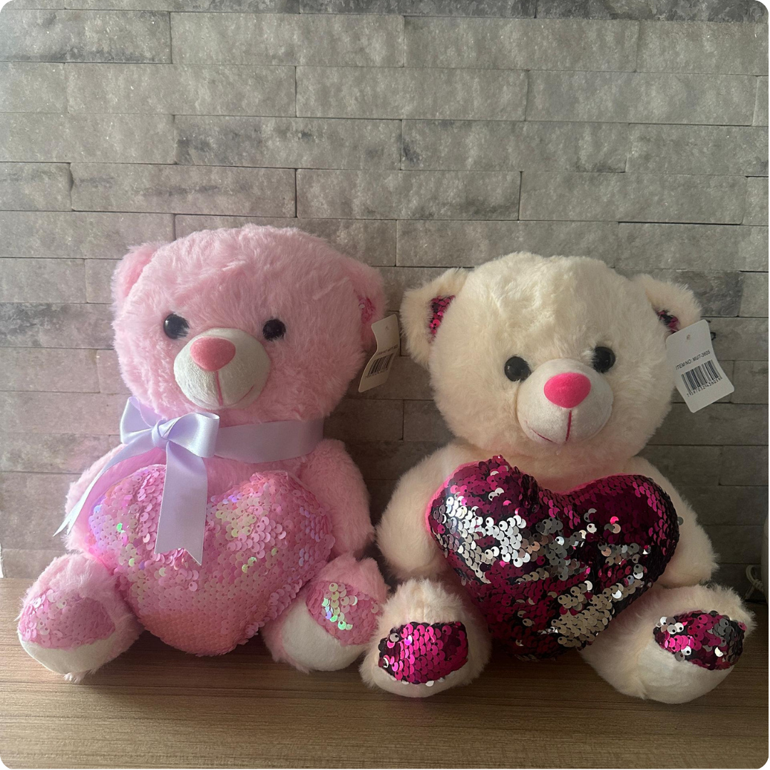 PELUCHES CON CORAZON