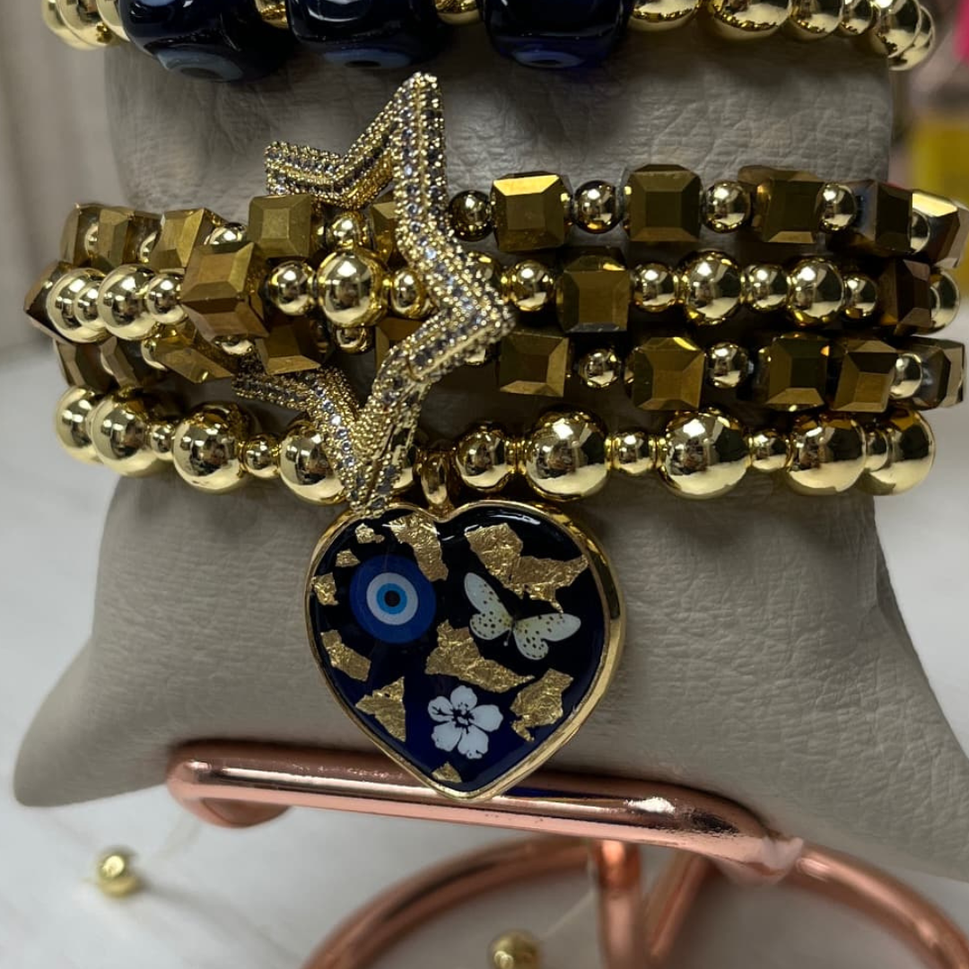 PULSERA ESTRELLA DORADA
