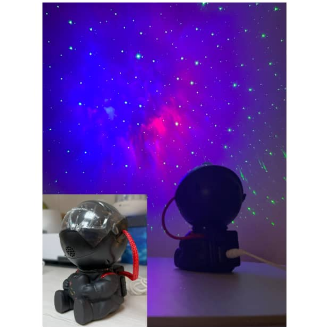 ROBOT ASTRONAUTA COLOR NEGRO PEQUEÑO