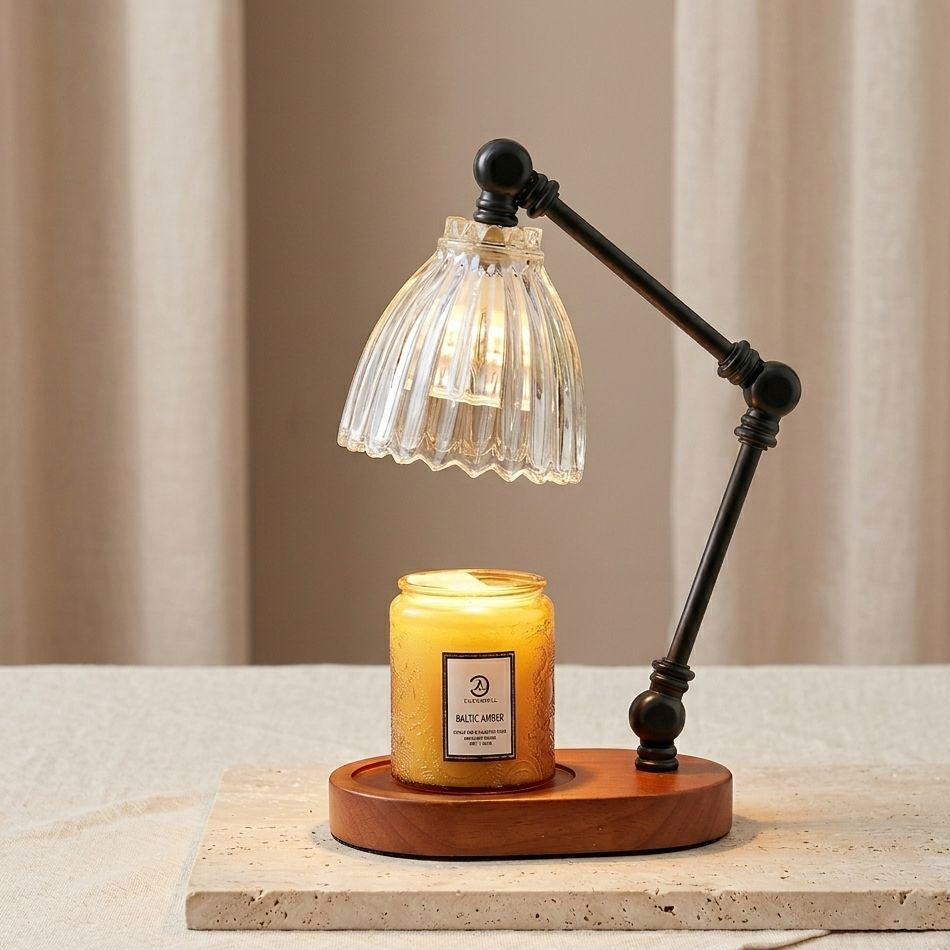 LÁMPARA DE ESCRITORIO ELEGANTE PARA DERRETIR VELAS