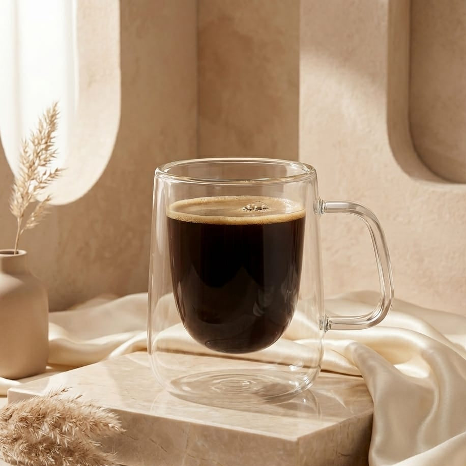 TAZA CLASICA DOBLE FONDO CONICA