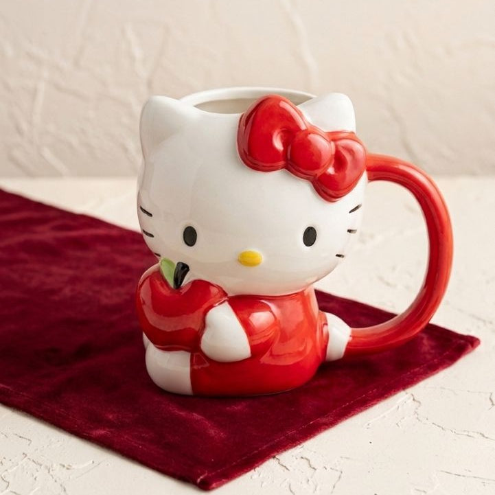 TAZA DE HELLO KITTY ROJA