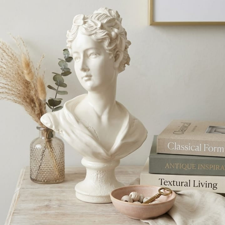 ESTATUA DE BUSTO DECORATIVA