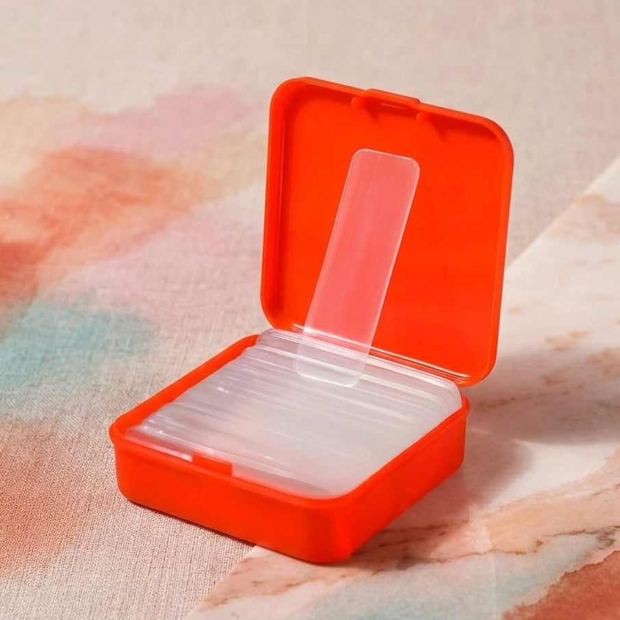 CAJA ROJA MINI CON BANDITAS DOBLE PEGA