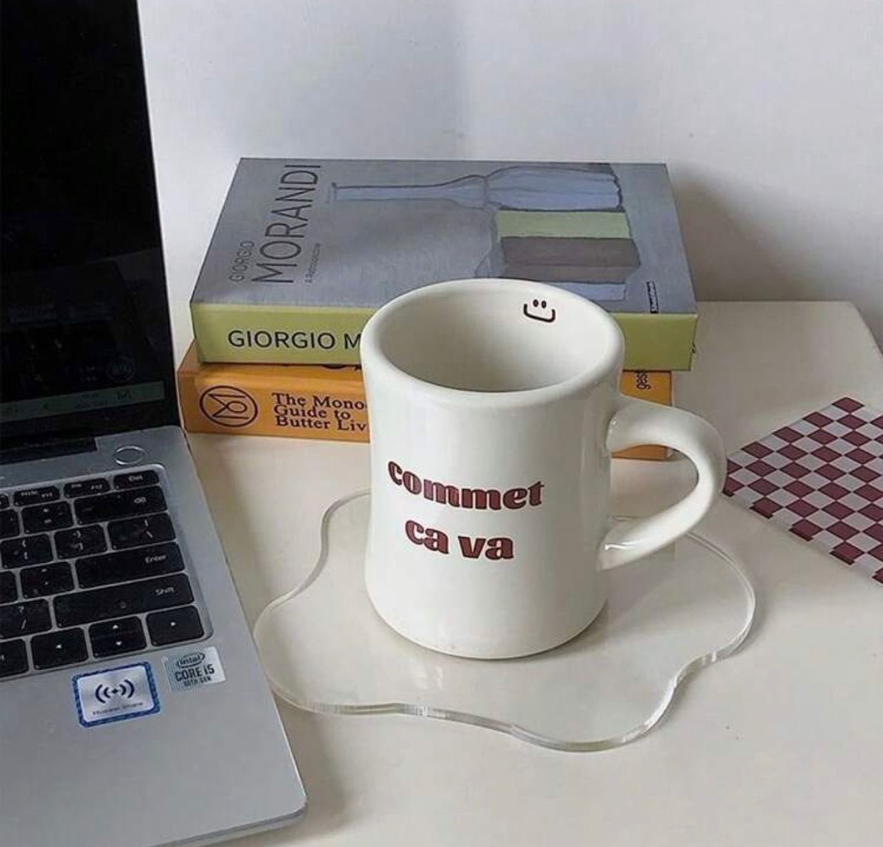 PORTA VASO DE ACRILICO EN FORMA DE NUBE