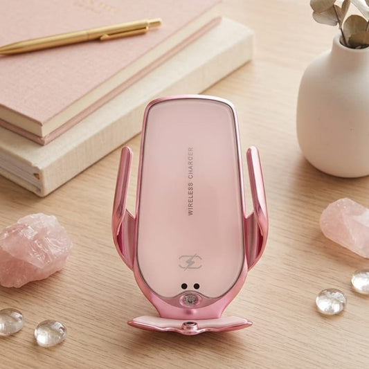 SOPORTE PARA TELEFONO ROSADO PLEGABLE AMAZON