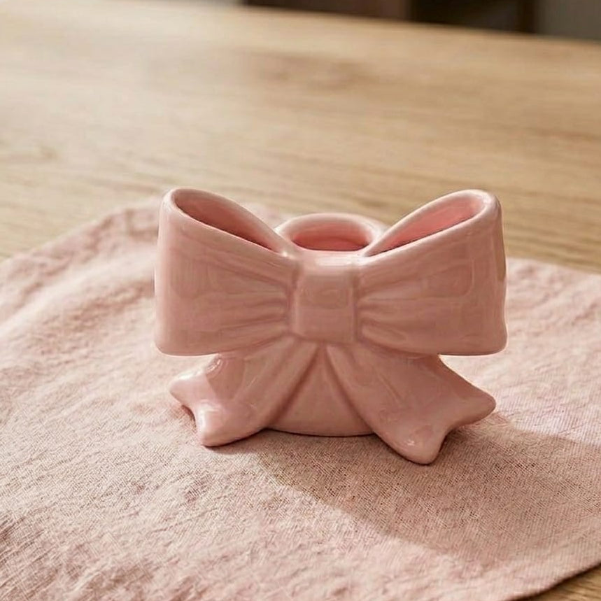 SOPORTE EN FORMA DE LAZO PARA PALILLOS DE DIENTES O VELAS