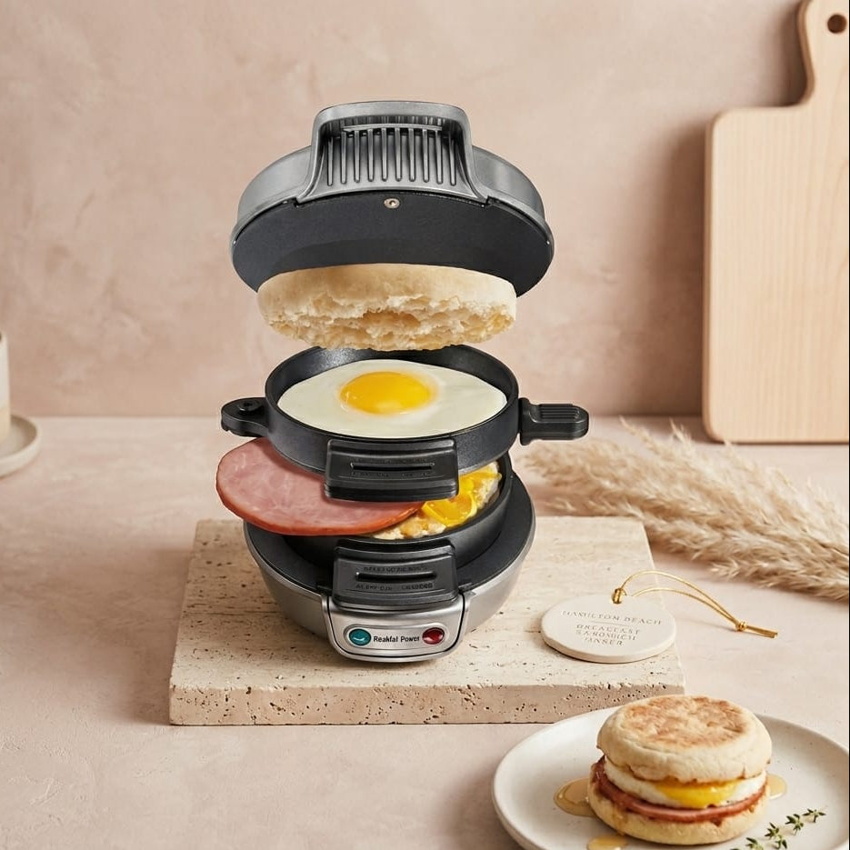 MÁQUINA DE HACER SANDWICHES FACILES HAMILTON BEACH AMAZON