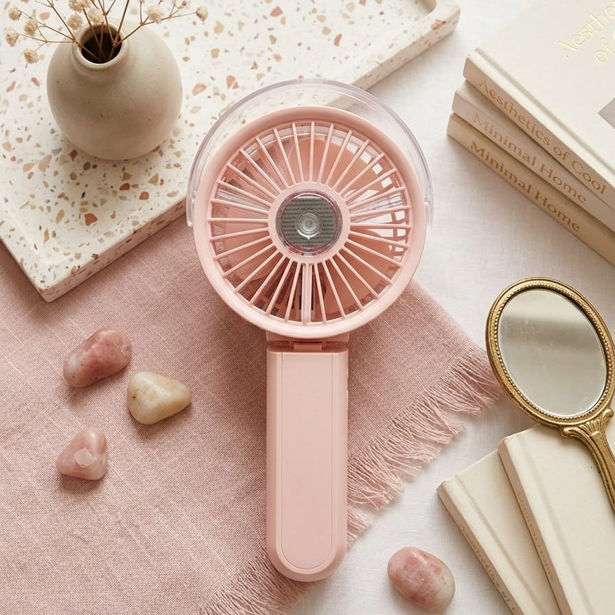 VENTILADOR PORTATIL CON HUMIFICADOR