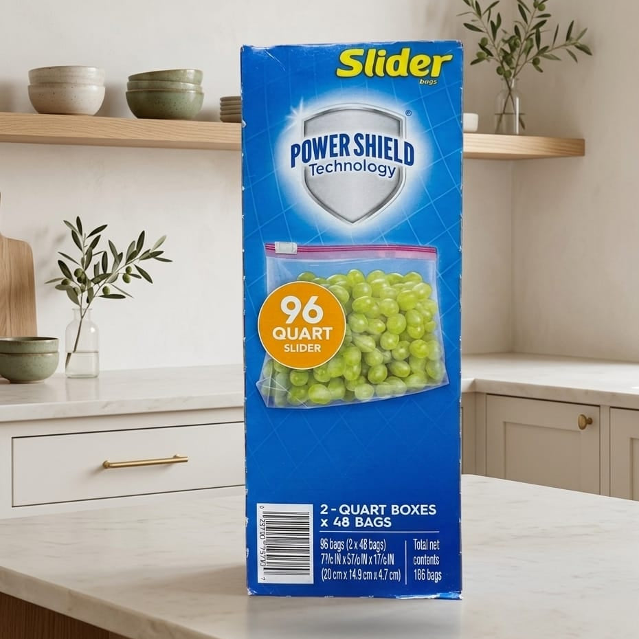 BOLSAS ZIPLOC MEDIANA (166 PIEZAS)