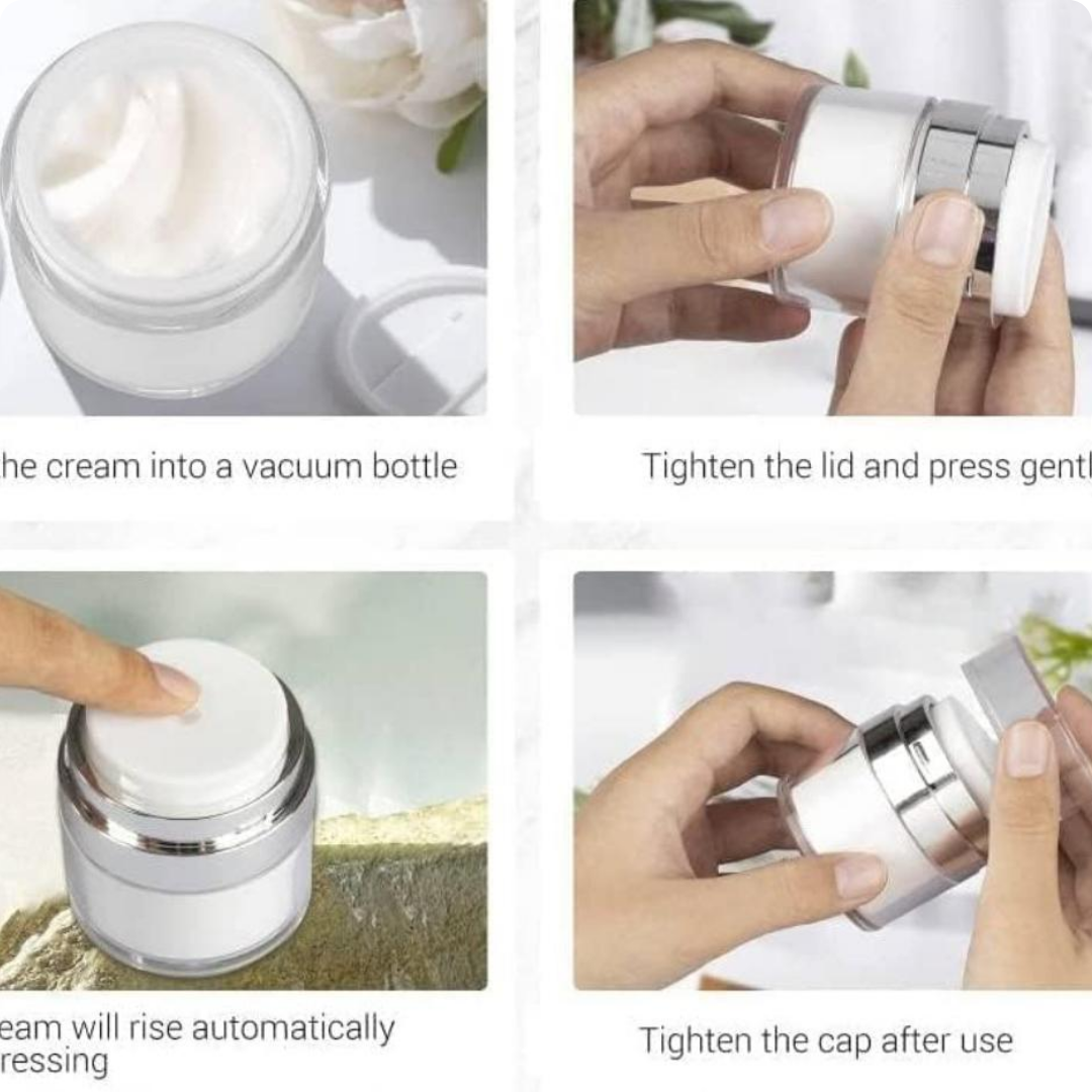 SET DE 2 ENVASES PARA CREMAS