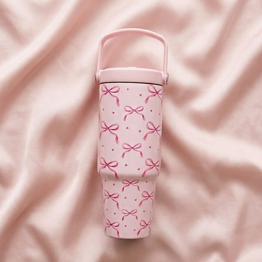 TERMO DE LAZOS ROSADOS TIPO STANLEY GRANDE