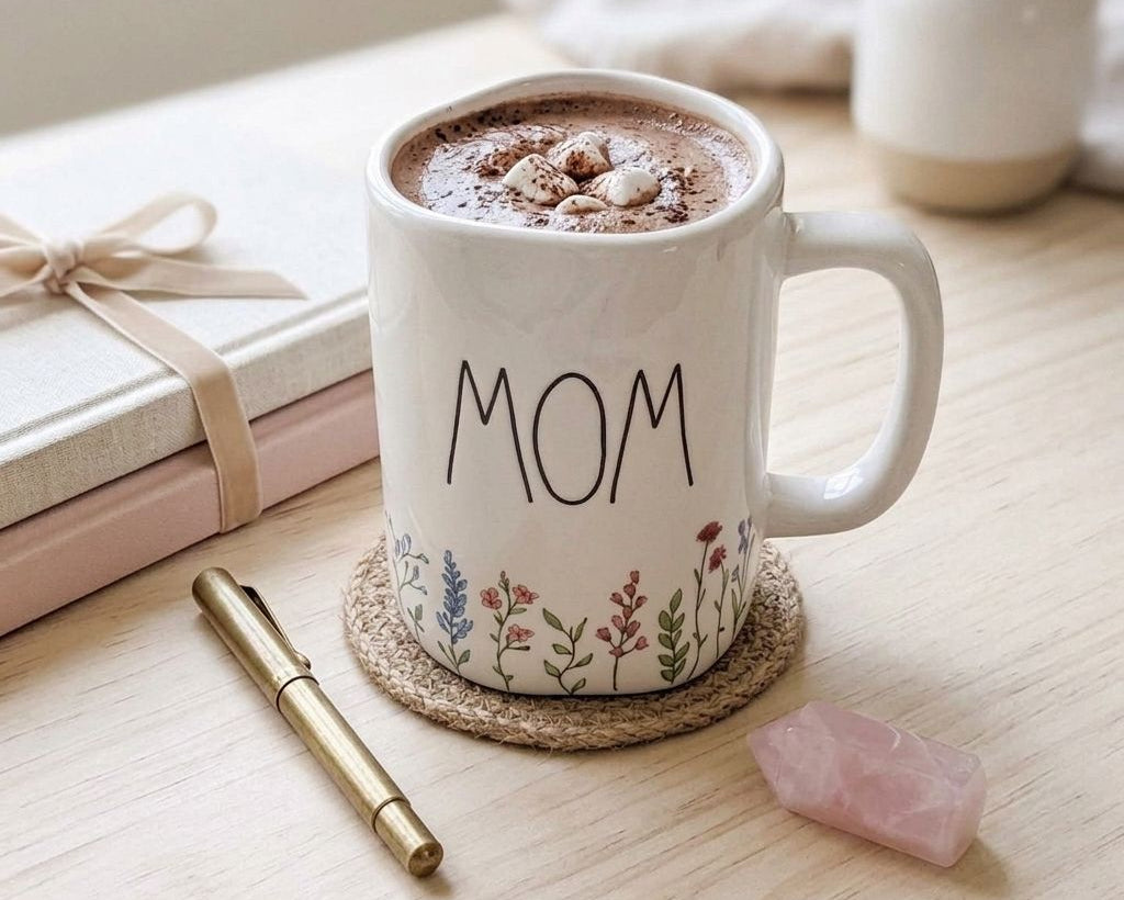 TAZA BLANCA MOM