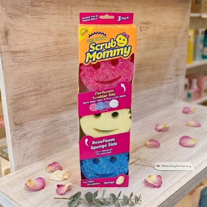 SET DE 3 ESPONJAS SCRUB MOMMY