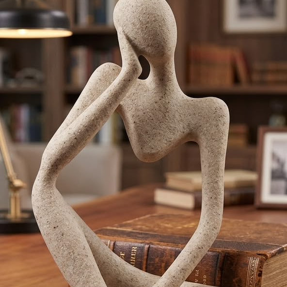 ESTATUA DE ESCULTURA ABSTRACTA
