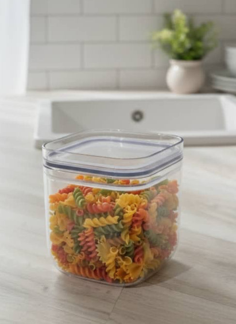 CONTENEDOR ALTO DE ACRÍLICO PEQUEÑO DE COCINA