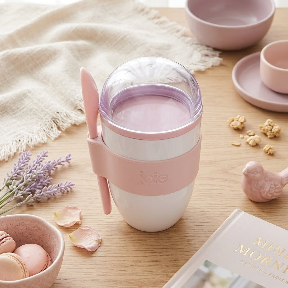 ENVASE PARA CEREAL CON CUCHARA