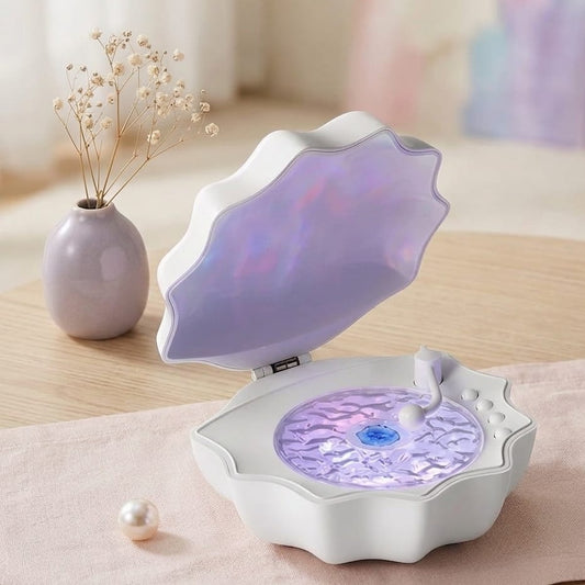TOCADISCO DE OSTRA CON SONIDOS Y BLUETOOH GRANDE