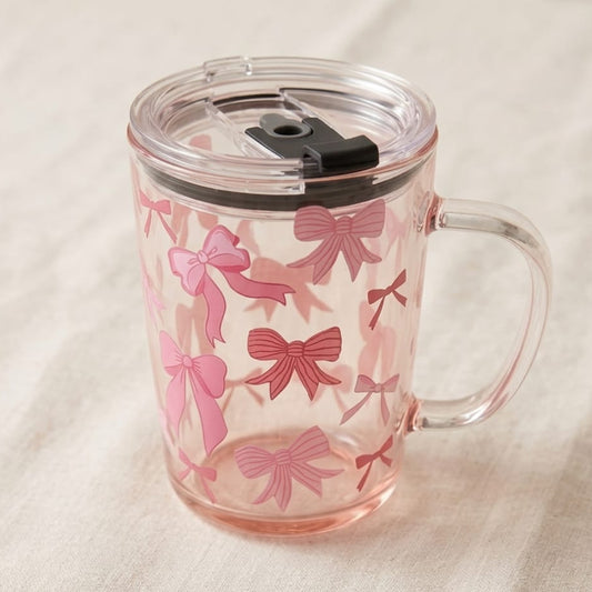 TAZA DE LAZO CON TAPA TRANSPARENTE