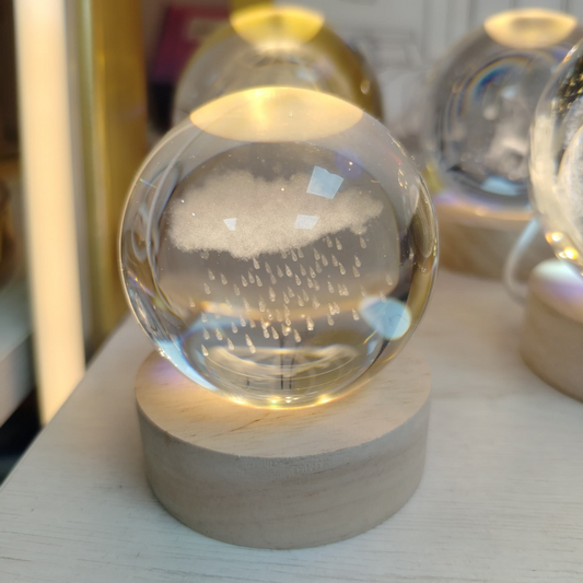 BOLA DE CRISTAL PEQUEÑA DE NUBE
