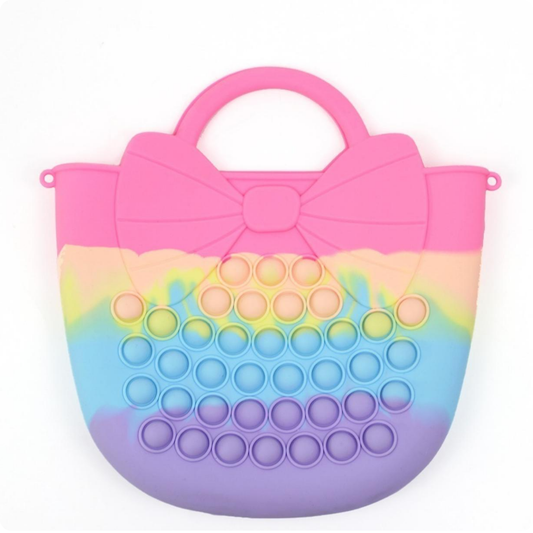 BOLSO COLORIDO DE SILICÓN PARA NIÑAS
