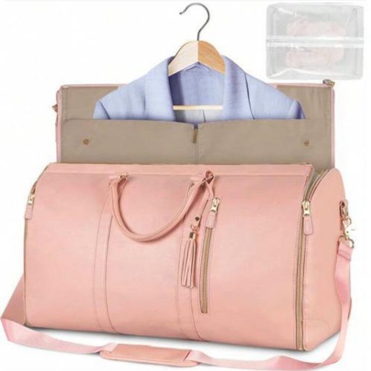 BOLSO MULTIFUNCIONAL DE VIAJE ROSADO GRANDE
