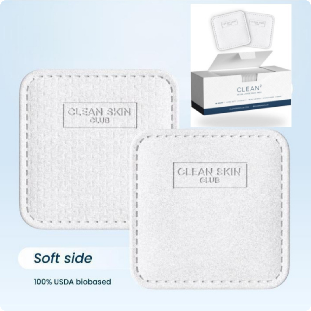 CAJA DE ALMOHADILLAS FACIALES DE ALGODÓN BIODEGRADABLES DE ANABELLE