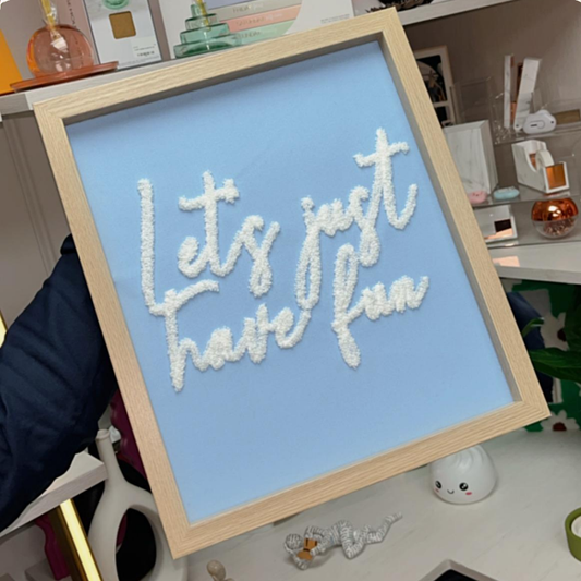 CUADRO DECORATIVO FONDO AZUL