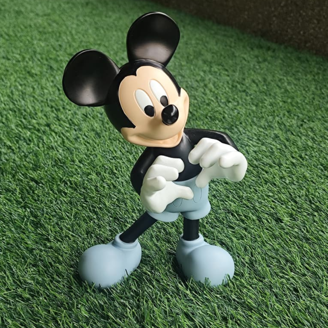 FIGURA DECORATIVA DE MICKEY CON FORMA DE CORAZON