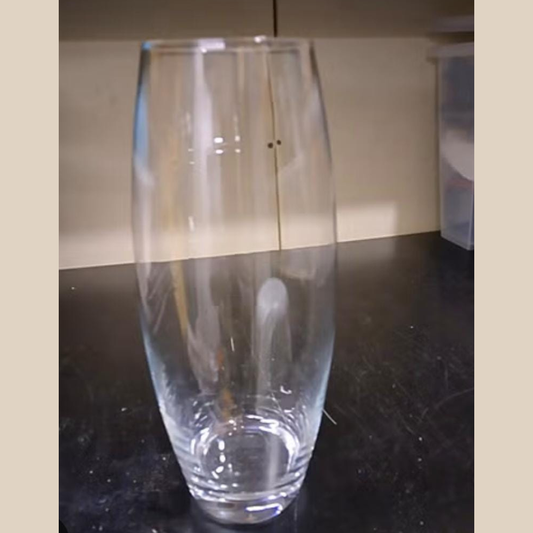 VASO ALTO LISO DOBLE CAPA FINITO TRANSPARENTE